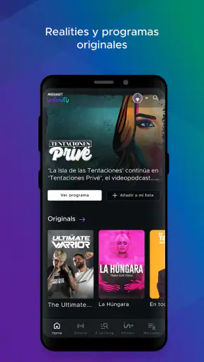 Mediaset Infinity España screenshot