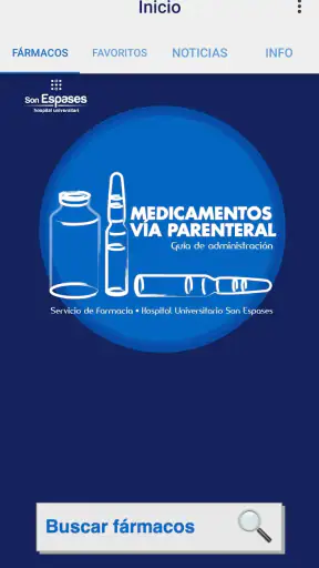 Medicamentos vía parenteral screenshot