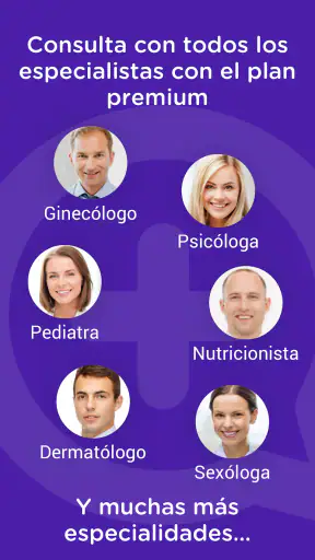 mediQuo Chat Médico - consulta screenshot