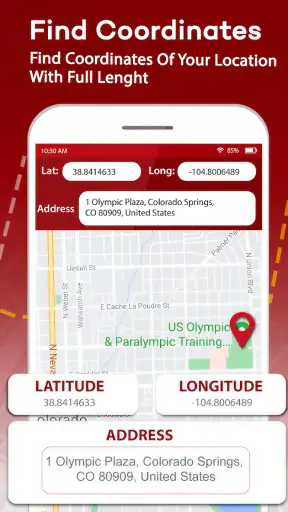 Medir Área y Distancia GPS screenshot