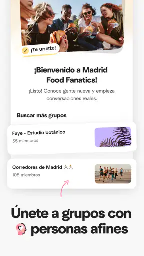 Meetup: eventos locales screenshot