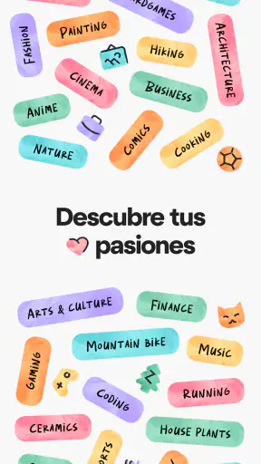 Meetup: eventos locales screenshot