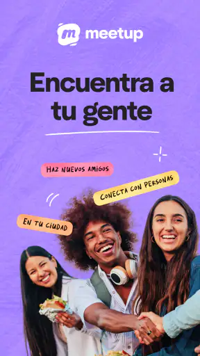 Meetup: eventos locales screenshot