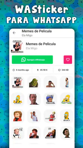 Memes con Frases para WhatsApp screenshot
