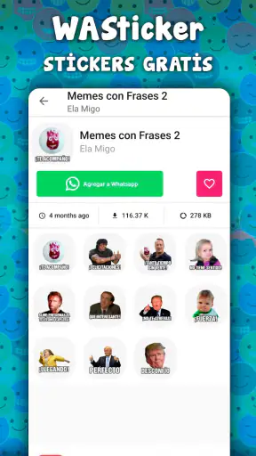 Memes con Frases para WhatsApp screenshot