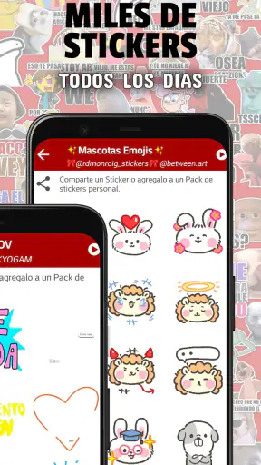 Memetflix Stickers de WhatsApp screenshot