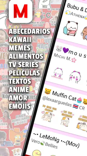 Memetflix Stickers de WhatsApp screenshot