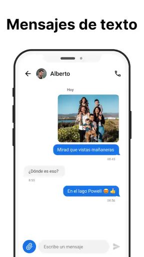 Mensajes screenshot