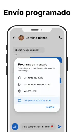 Mensajes screenshot