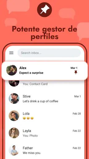 Mensajes - App de mensajería screenshot