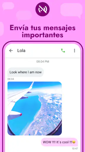 Mensajes - App de mensajería screenshot