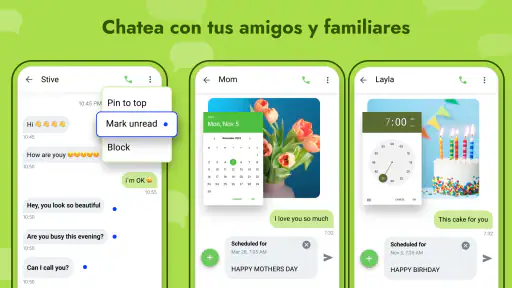 Mensajes - App de mensajería screenshot