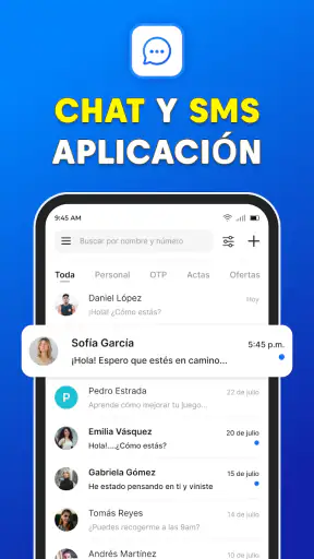 Mensajes: Mensajería de texto screenshot