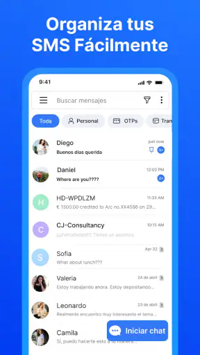 Mensajes, SMS - Messages screenshot