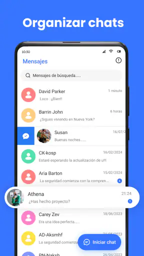 Mensajes:Texto de mensajes SMS screenshot