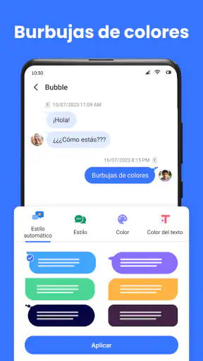 Mensajes:Texto de mensajes SMS screenshot