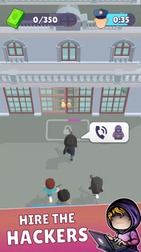 Merge Gangster Heist vs Police screenshot