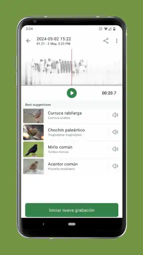 Merlin Bird ID de Cornell Lab screenshot