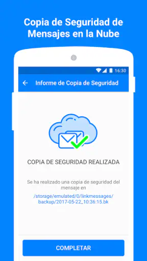 Messenger-mensaje de texto App screenshot