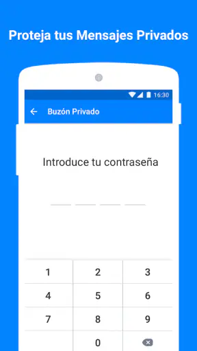 Messenger-mensaje de texto App screenshot