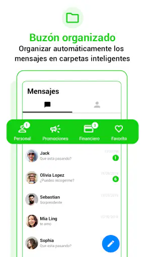 Messenger SMS Mensajes Emojis screenshot