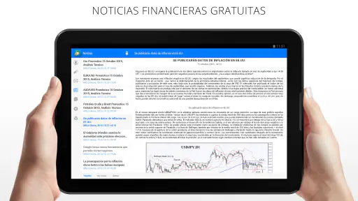 MetaTrader 4 Trading en Fórex screenshot