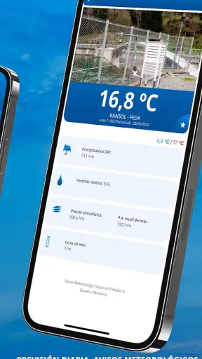 Meteo Andorra screenshot