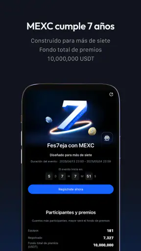 MEXC: Compra Bitcoin y criptos screenshot