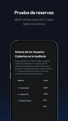 MEXC: Compra Bitcoin y criptos screenshot