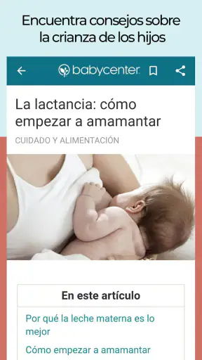 Mi embarazo y bebé screenshot
