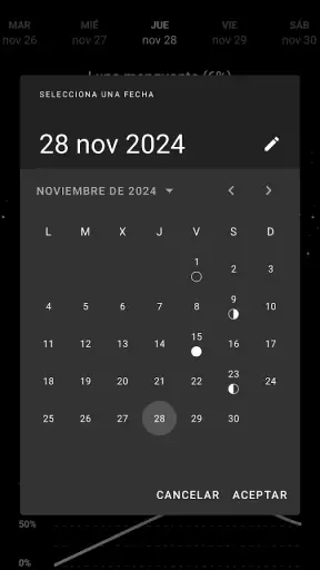 Mi Fase Lunar screenshot