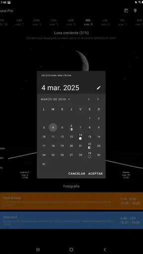 Mi Fase Lunar screenshot