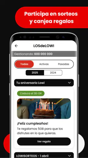 Mi Lowi screenshot