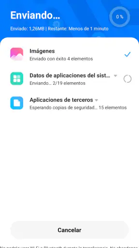 Mi Mover screenshot