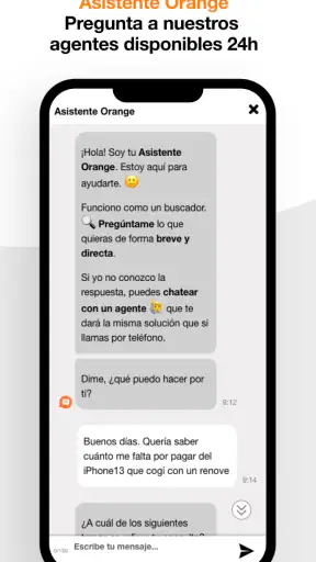 Mi Orange screenshot