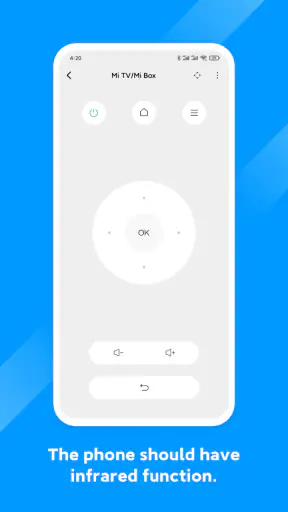 Mi Remote controller - for TV, screenshot