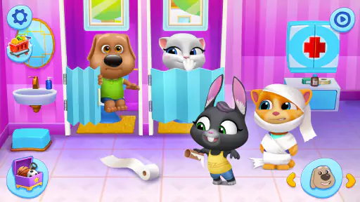 Mi Talking Tom: Amigos screenshot