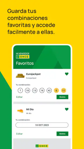 Mi Vendedor ONCE screenshot