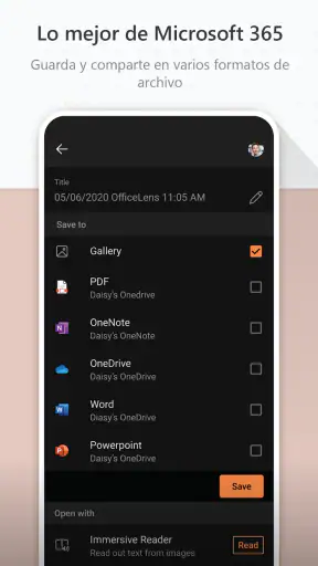 Microsoft Lens - PDF Scanner screenshot
