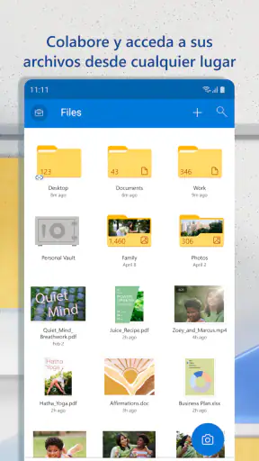 Microsoft OneDrive screenshot