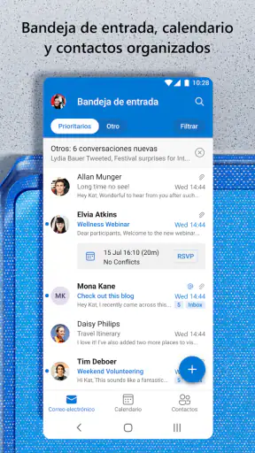 Microsoft Outlook Lite: Correo screenshot