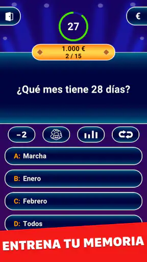 Millonario 2025: trivia quiz screenshot