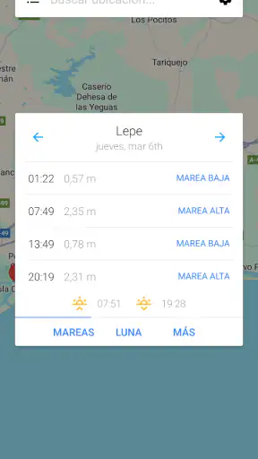Mis Horarios de Mareas screenshot