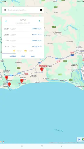Mis Horarios de Mareas screenshot