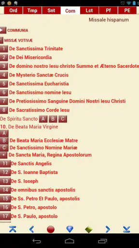 Missale Romanum screenshot
