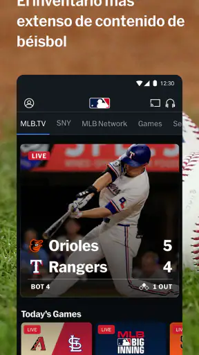 MLB screenshot
