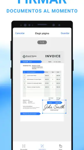 Mobile Scanner - Escáner PDF screenshot