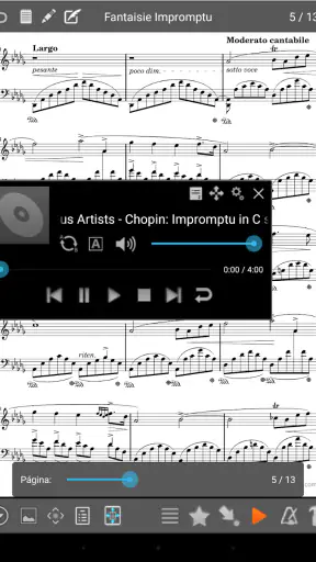 MobileSheets screenshot