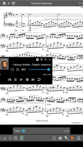MobileSheets screenshot