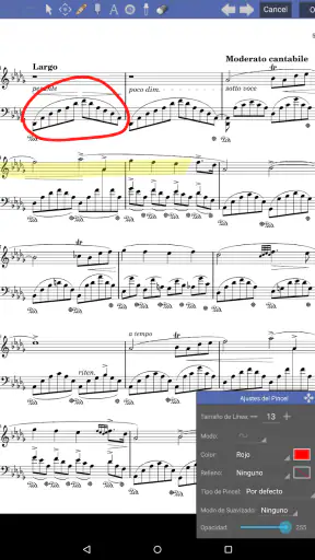 MobileSheets screenshot